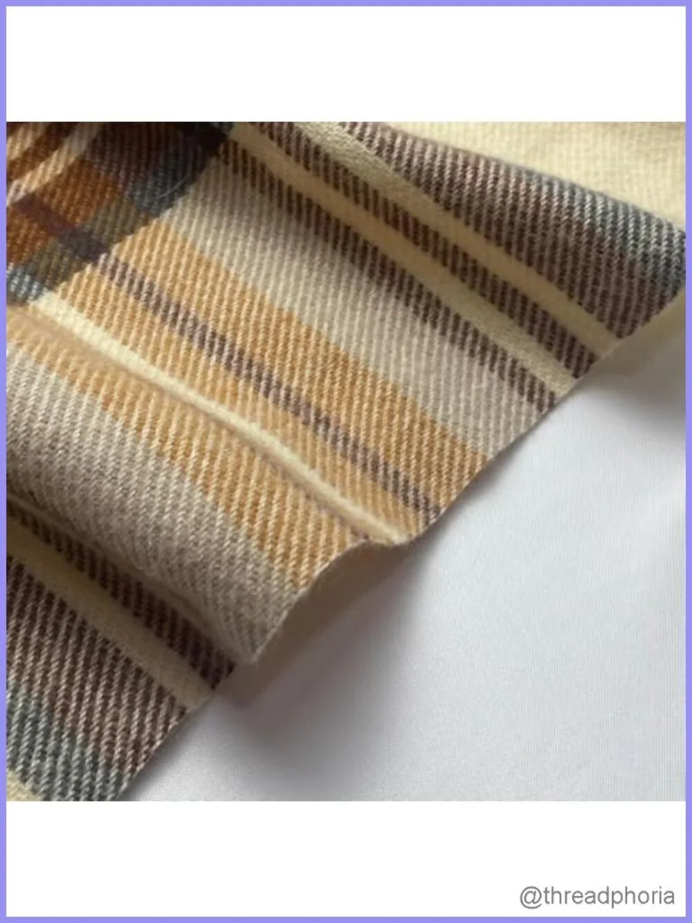 Classic Plaid Tassel Scarf Wrap - Soft Lightweight Polyester Winter Neck Warmer
